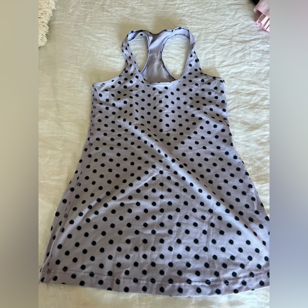 Lulu lemon Polka Dot Racerback Tank Top